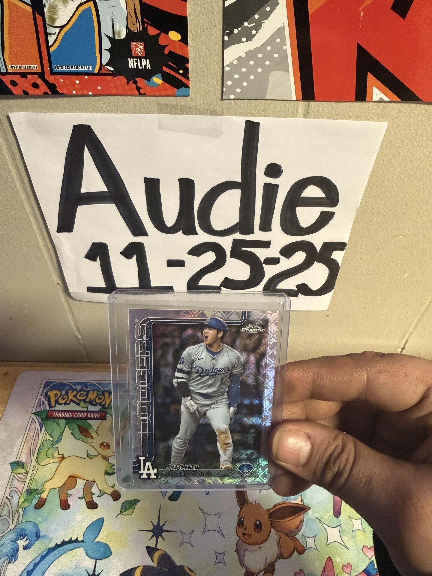 2025 Topps Chrome Logo refractor Ohtani Image Variations