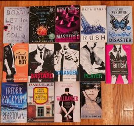 Romance/Thriller Novels ($14 each)