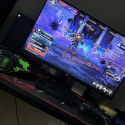 Xbox Series X + Astro A50 + 27” LG Gaming Monitor