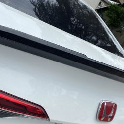 22-25 Duck Bill Trunk Spoiler  Wing For A Honda Civic Sedan