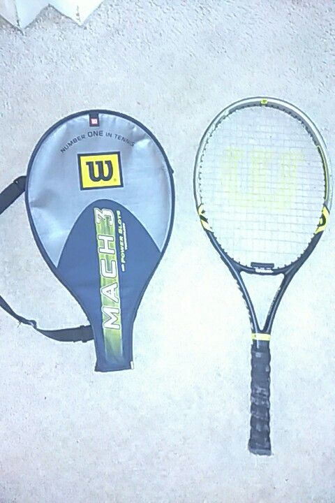 Wilson tennis racket with case