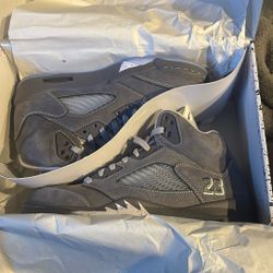 jordan 5 retro wolf grey