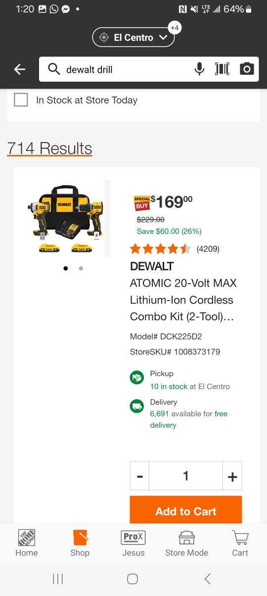 Dewalt Combo