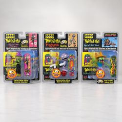 Hawk Weird-Ohs 2008 Figure Lot Sling Rave Francis Huey Skateboard Sealed NIP