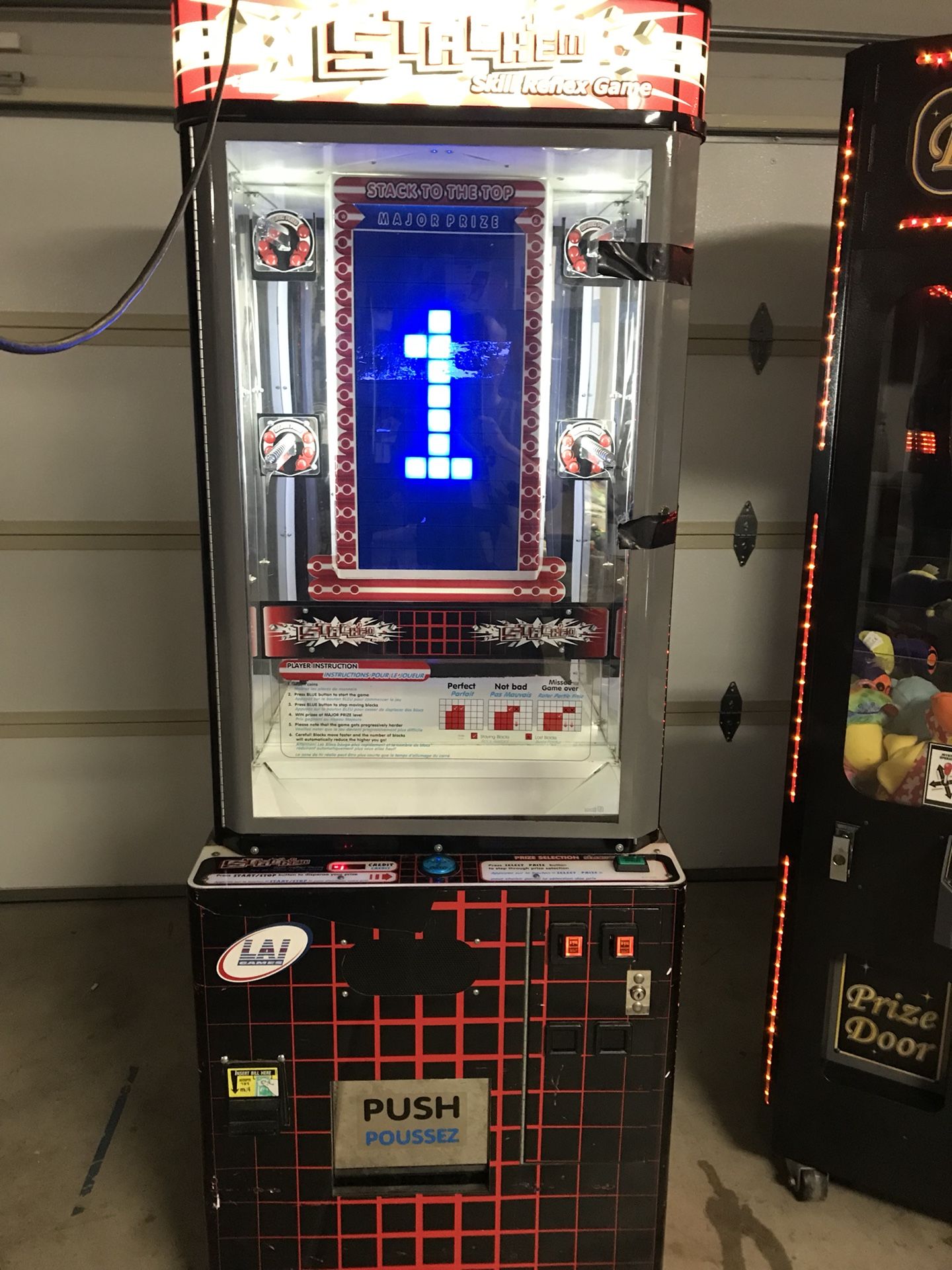 LAI STACK’EM SKILL PRIZE ARCADE GAME