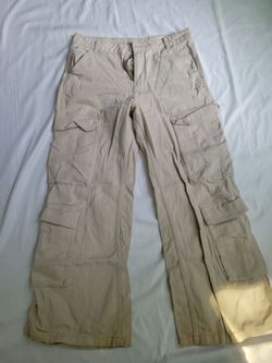 Beige Cargo Pants - Casual Utility Style