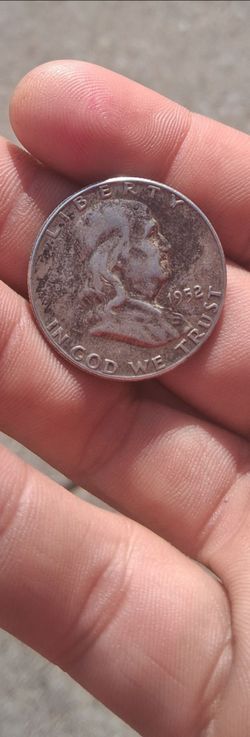 1952 Franklin half dollar