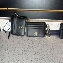  Tommy Hilfiger zip cardholder key ring