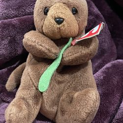 Seaweed Beanie Baby- TY Seaweed the Otter -1995/1996 Retired (label Won’t Open)
