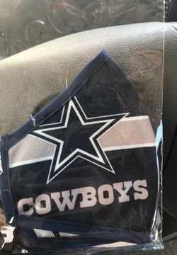 Dallas Cowboys facemask