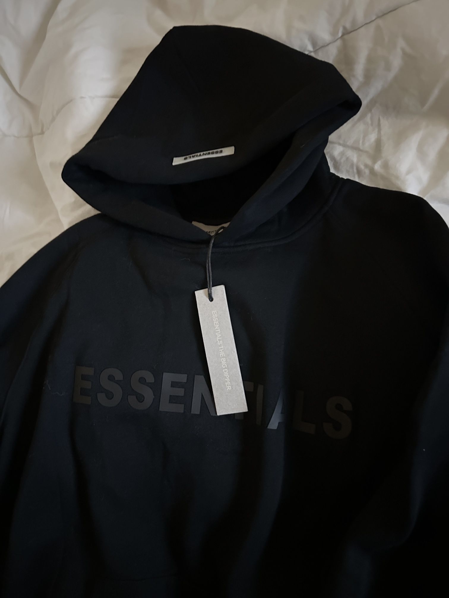 (Black) Essentials Hoodie