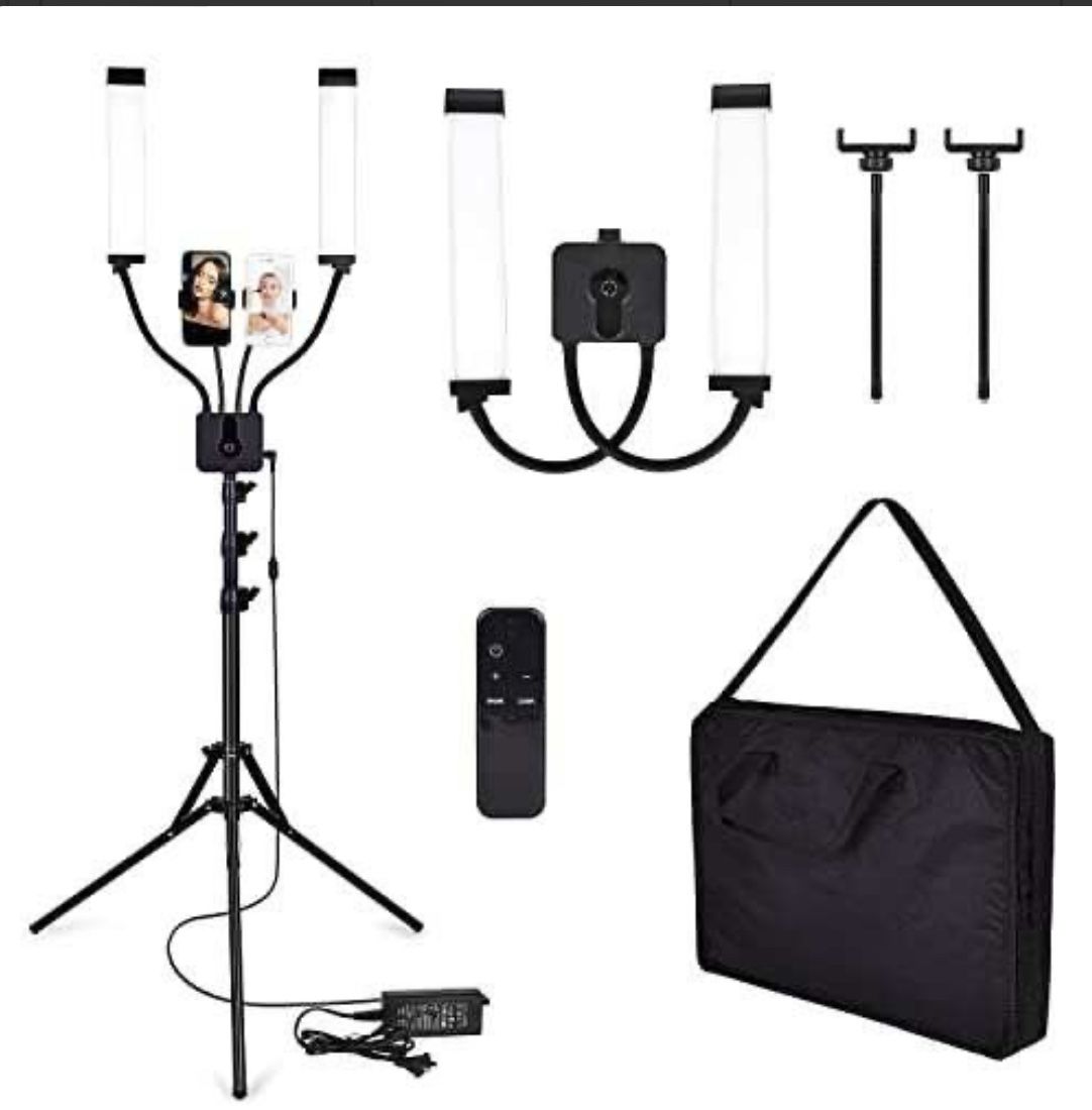 Double LED Light For Lashes/Tattoo Etc