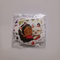 Gabby's Dollhouse 33 Piece Stickers 