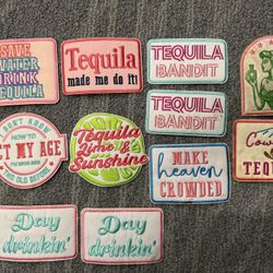 Lot Of 11 Tequila Patches