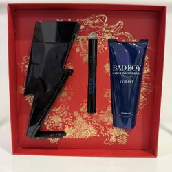 Carolina Herrera Cobalt Elixir Gift Set  PERFECT FATHERS DAY GIFT
