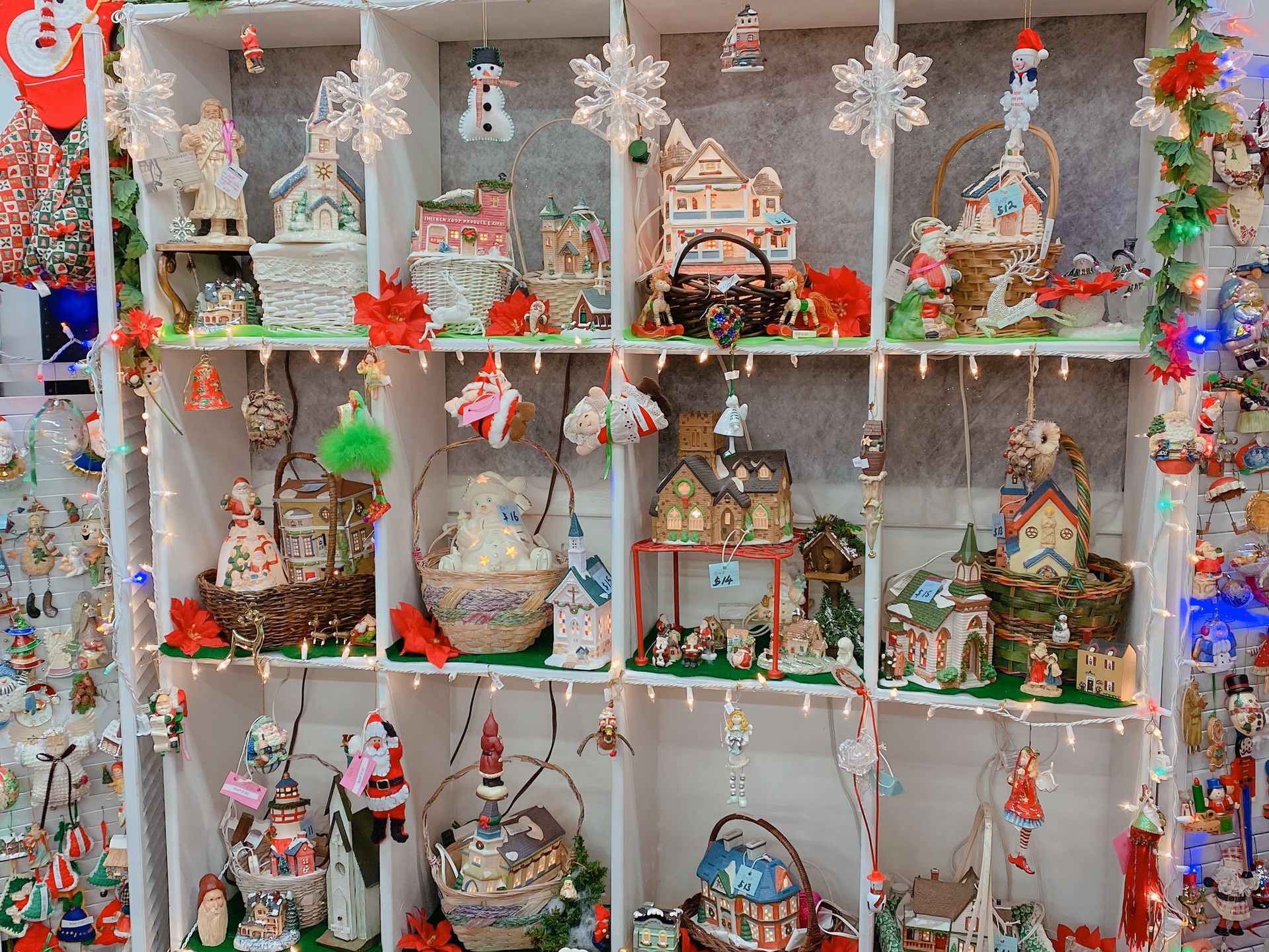 Christmas vintage village
