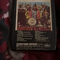 Beatles 8 Track Sgt. Pepper