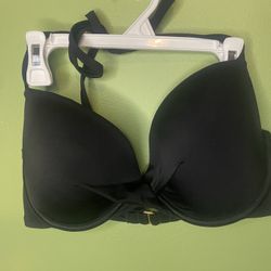 Black Halter Bikini Top 