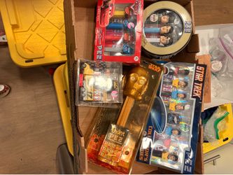 Star Trek Star Wars cars NASCAR pez