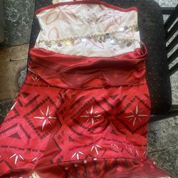 Moana dress size 130 6-7 year old