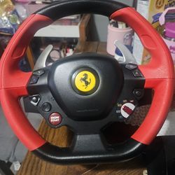 Racing Wheel.PEDAL ..Ferrari 458 Spider