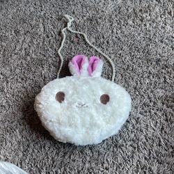Zippered Bunny Purse