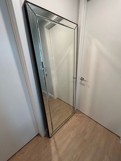 Pottery barn Astor standing floor mirror