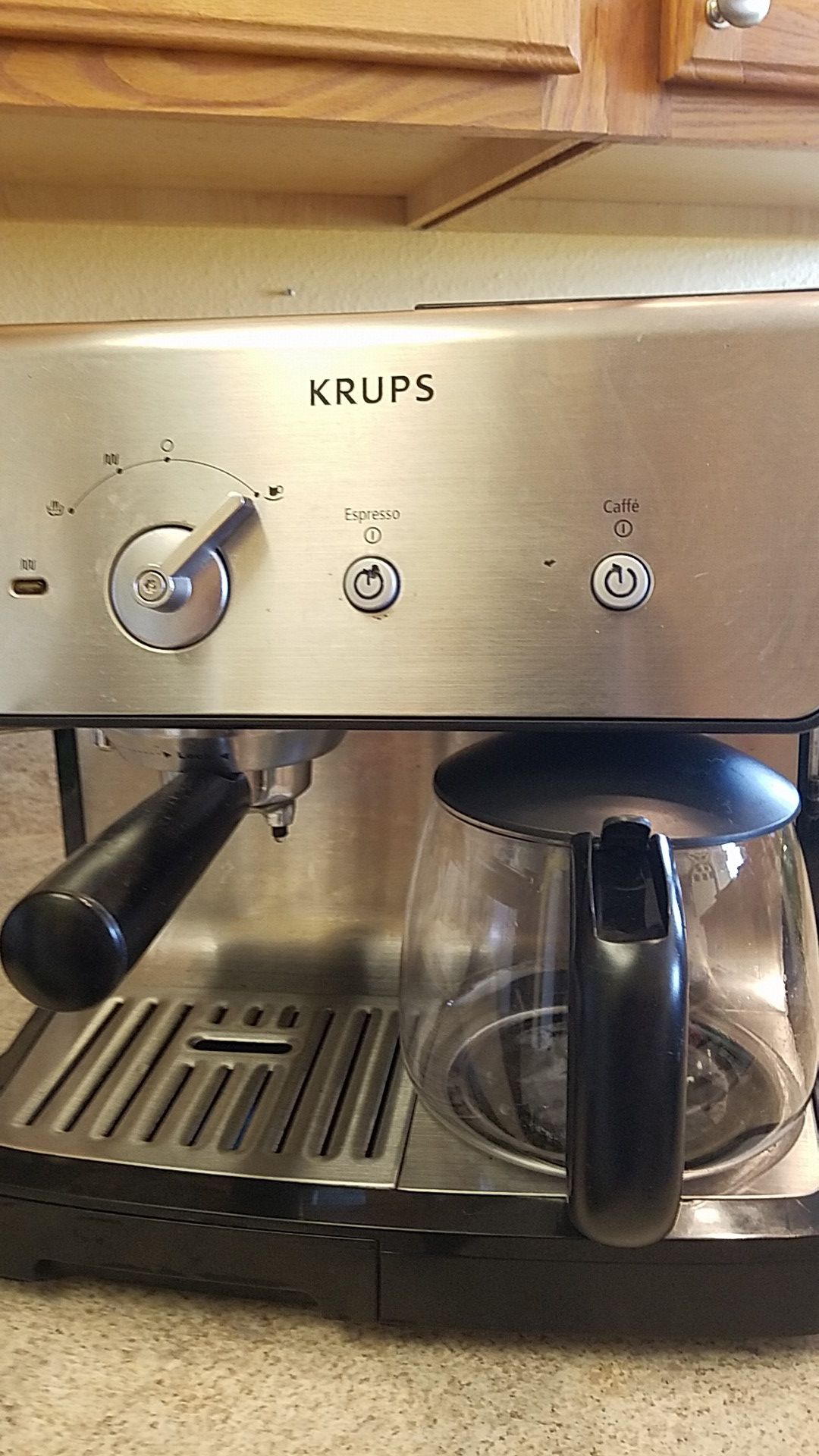 Krups coffee and espresso maker