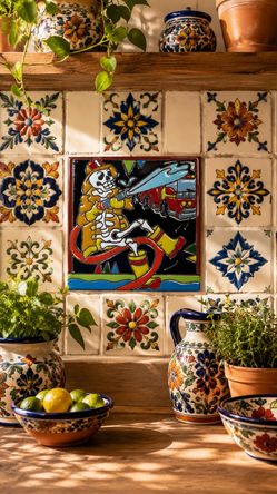 Talavera tile 6”X 6”