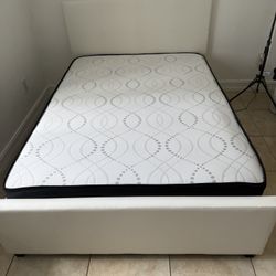 Full Size Bed Frames With Mattress Set All New Furniture Free Delivery Free Installed 