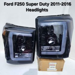 Ford F250 Super Duty 2011-2016 Headlights 