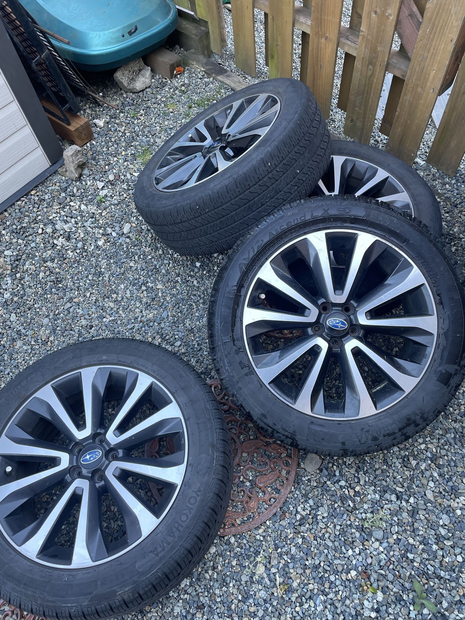 4 2019 Forester Wheels Complete Set