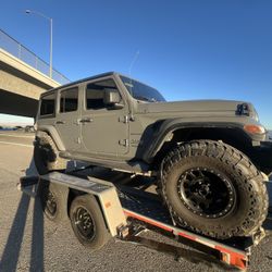 2018 Jeep Wrangler Sahara Part Out 