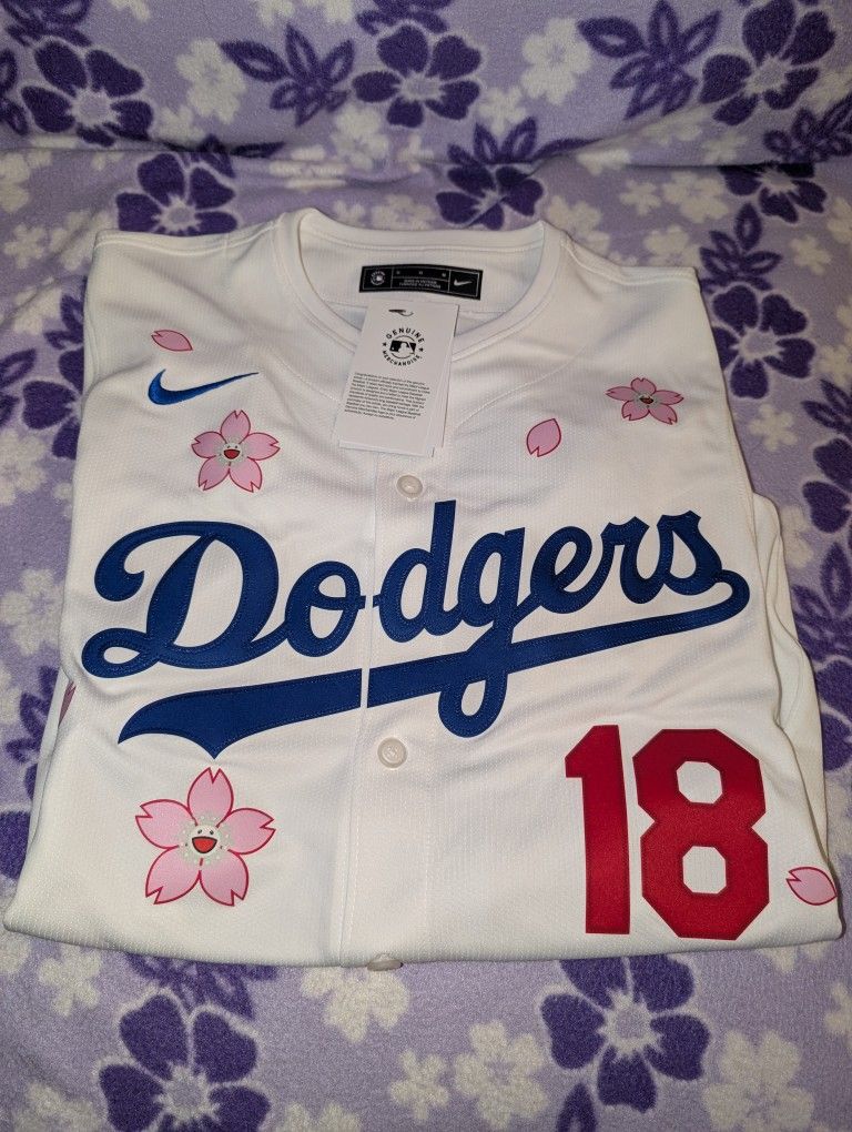 Takashi Murakami x Dodgers Yamamoto Kanji Jersey M