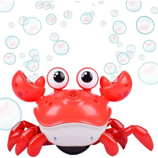 Play Day Dancing Crab Bubble Machine,Includes Bubble Blasting Solution Unisex **