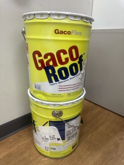 GacoRoof 100% Silicone Roof Coating – 2 Buckets