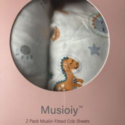 Muslin Fitted Crib Sheets