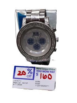 Rayalty Silver Regular Watch