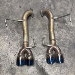 Axle Back  Muffler Delete  2017 Subaru Sti 