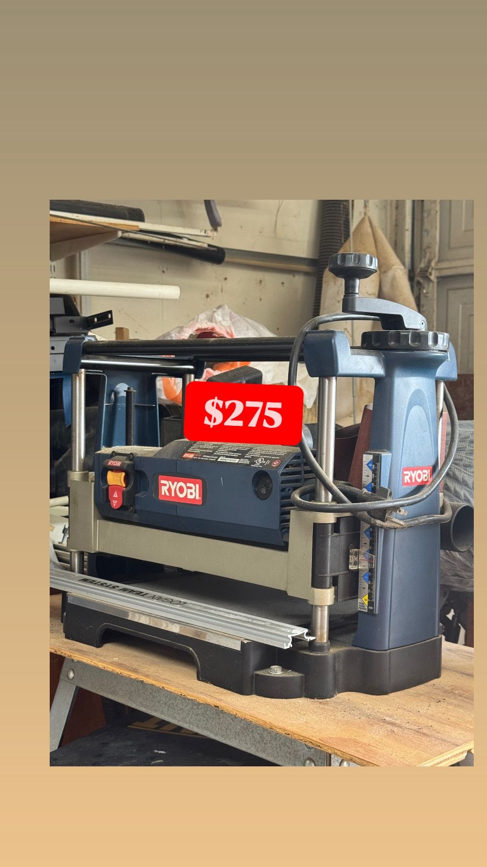 13" Ryobi AP 1301 portable Planer