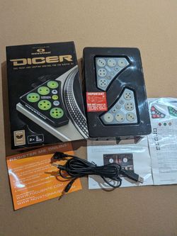 Novation Dicer DJ cue points turntables