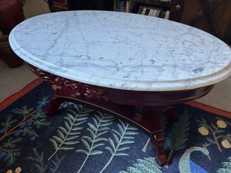 Marble  top coffee table