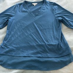 SLIM FACTOR V-Neck Shirt