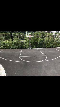 Basketball lines-Keys 3 point lines