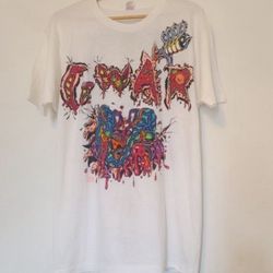 Vintage 80s Gwar Art Style Band T-shirt Rare Perfect Conditions 
