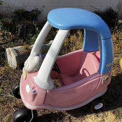 Kids Pink Coupe Car
