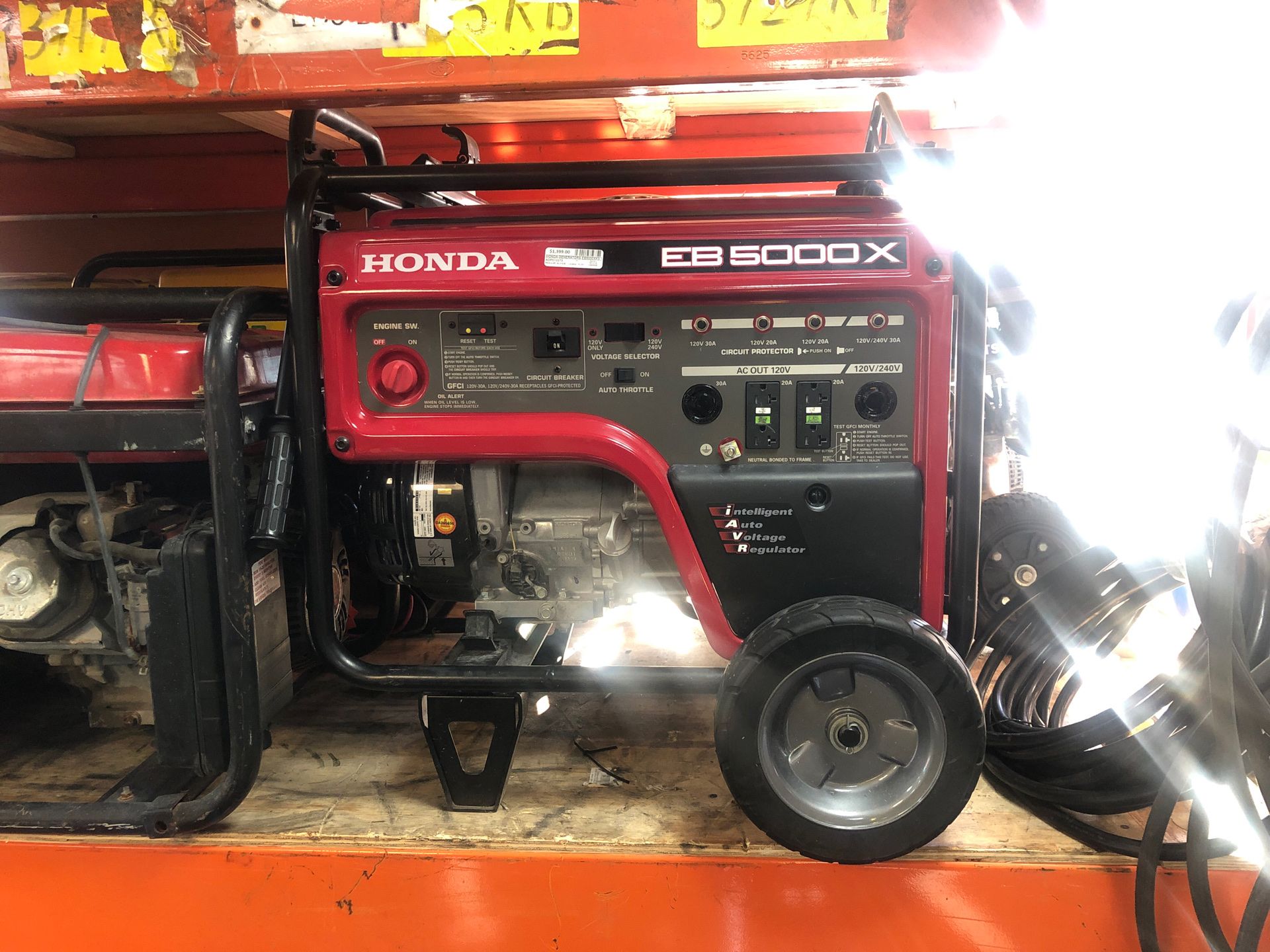 Honda EB 5000X Generator retail 2200 for Sale in Miami Gardens, FL