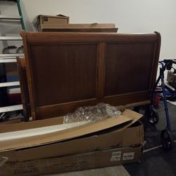Queen Sleigh Bed Frame
