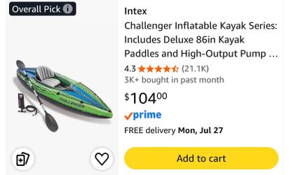 Inflatable Kayak