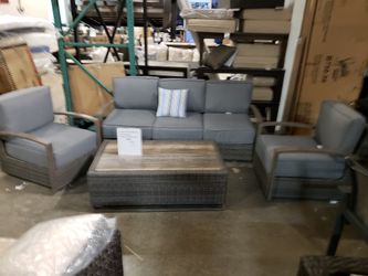 New 4pc outdoor patio furniture set tax included delivery available